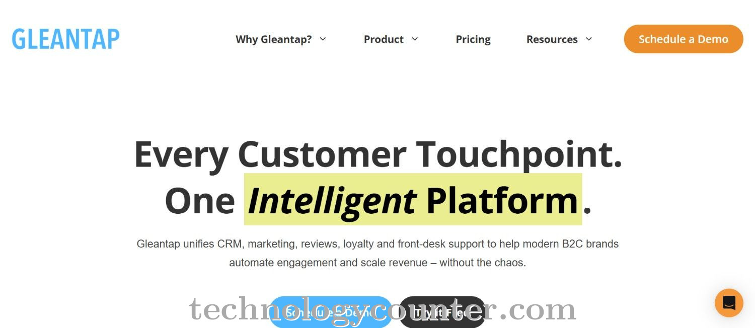 Gleantap Screenshots