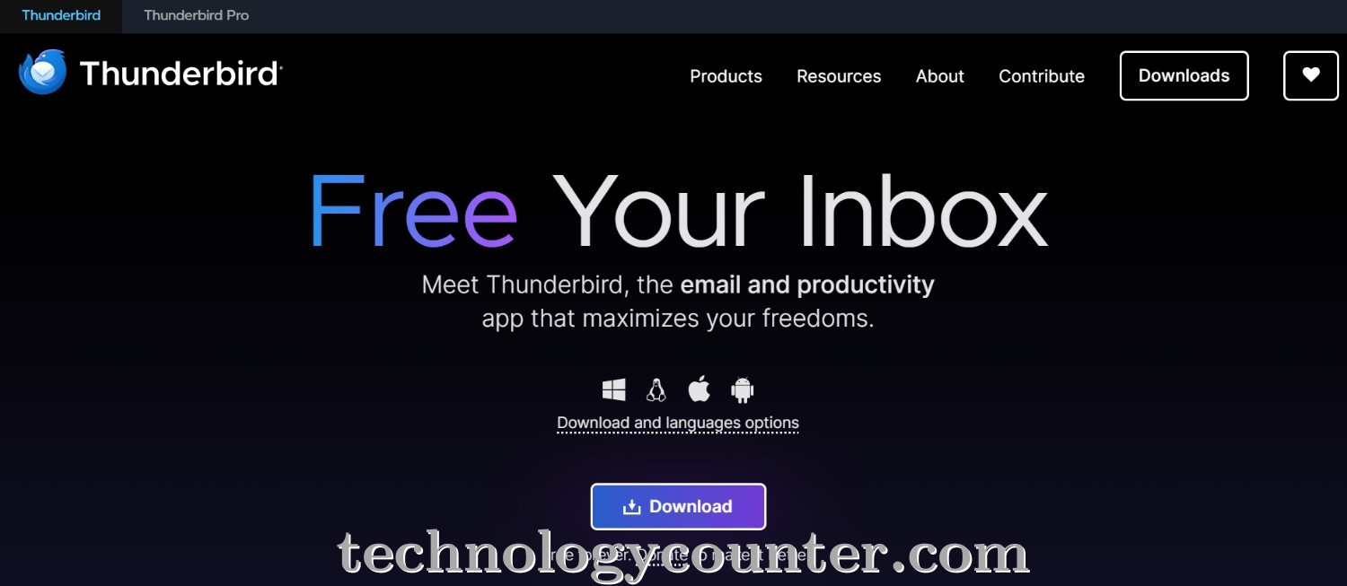 Thunderbird Screenshots