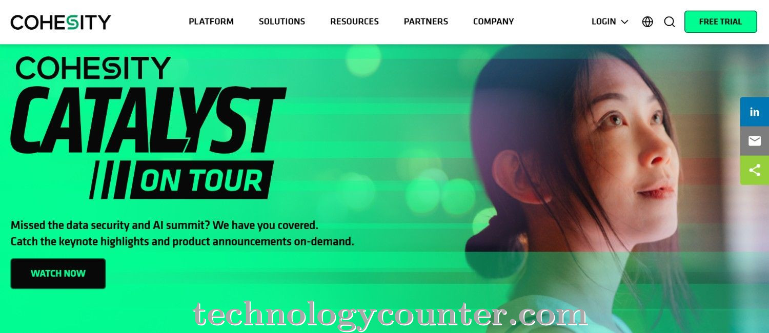 Cohesity Screenshots