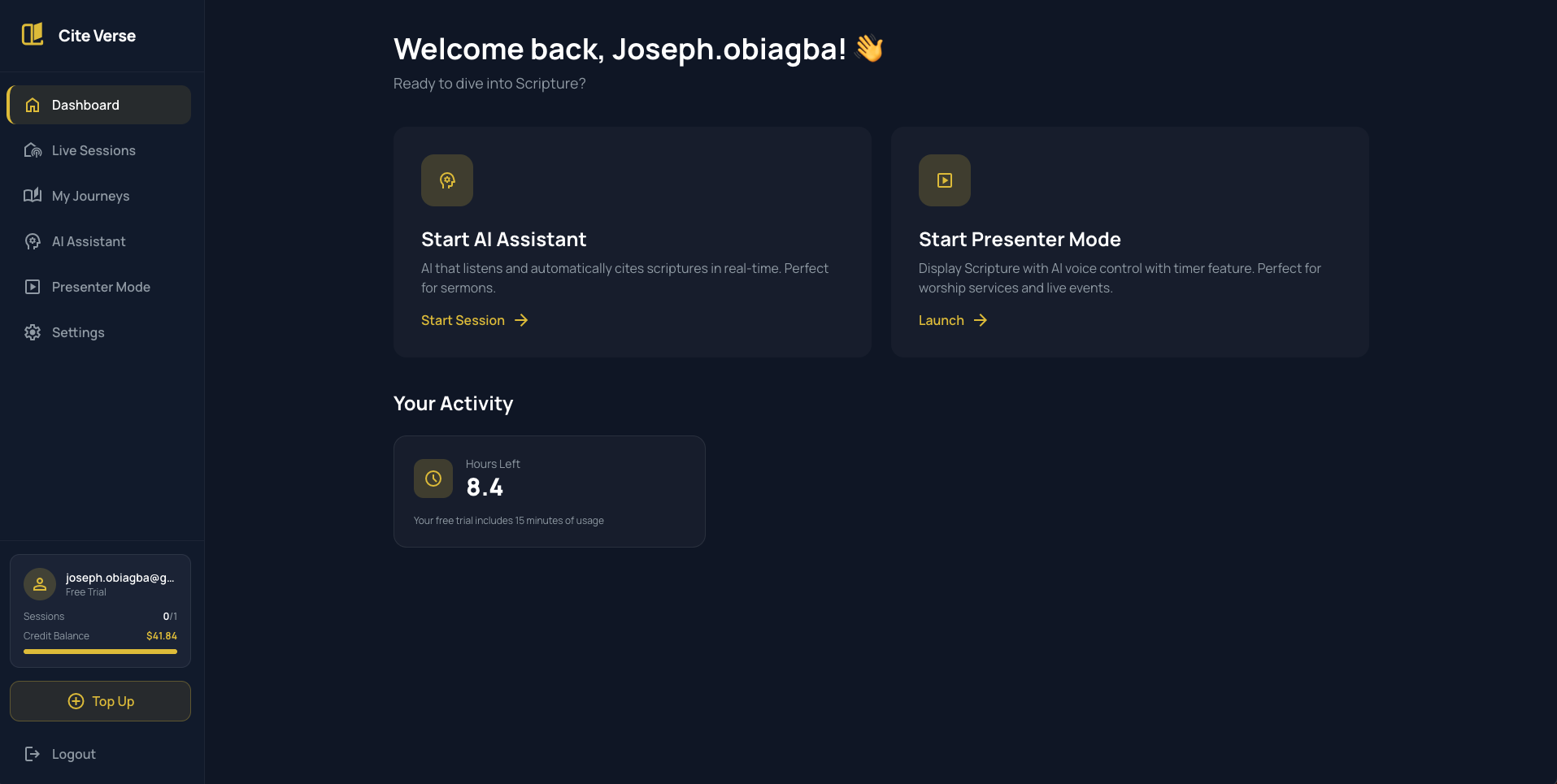 CiteVerse Screenshots