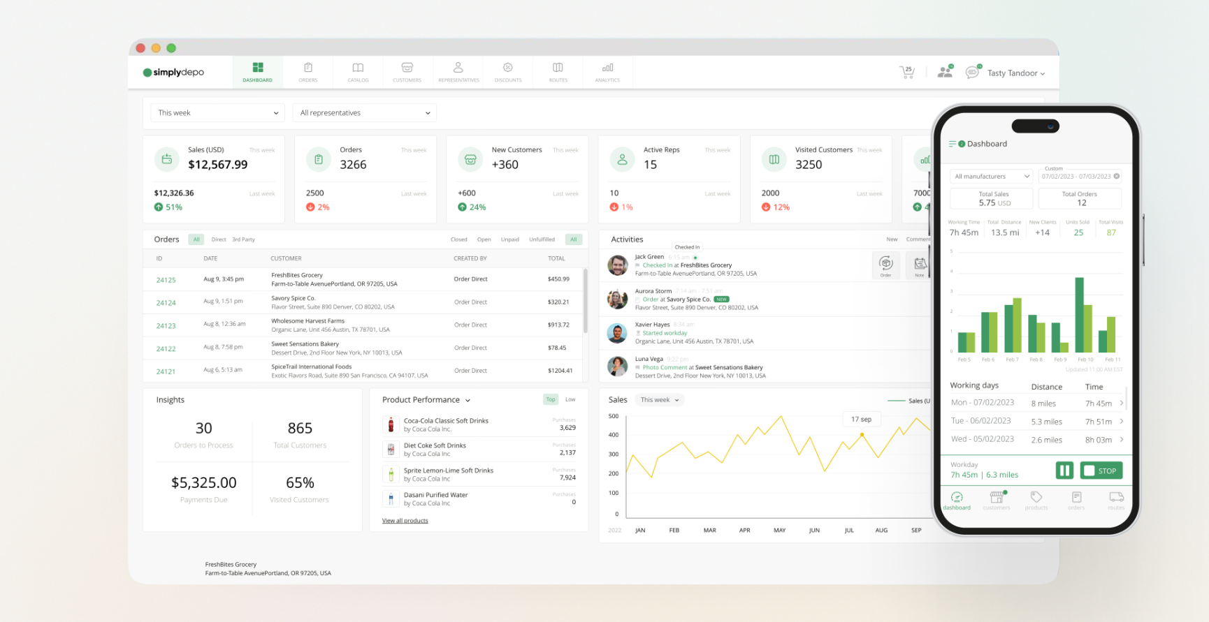 SimplyDepo Screenshots