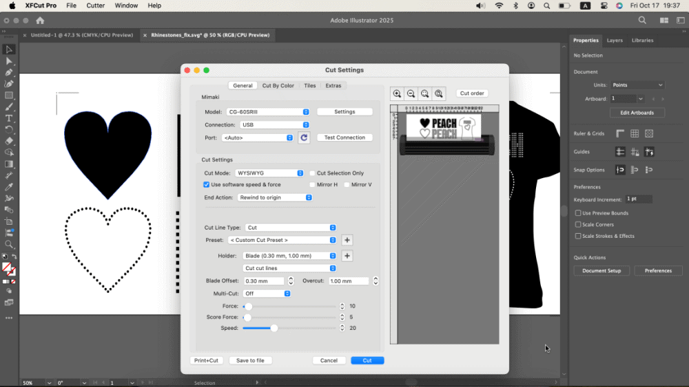 XFCut Pro for Mac Screenshots