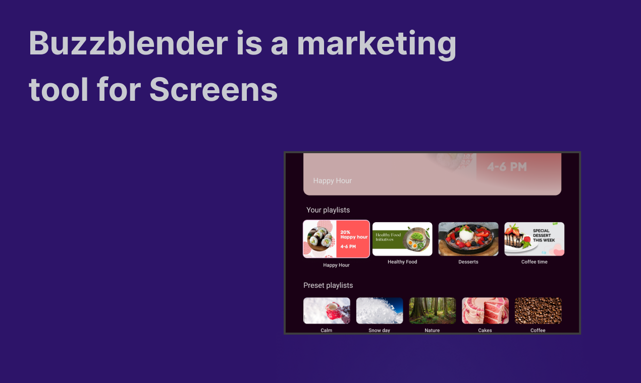 Buzzblender Screenshots