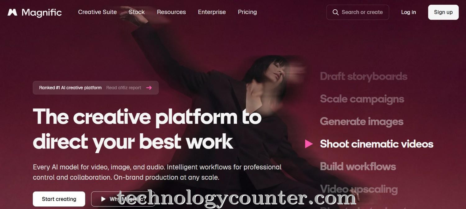 Magnific (formerly Freepik) Screenshots