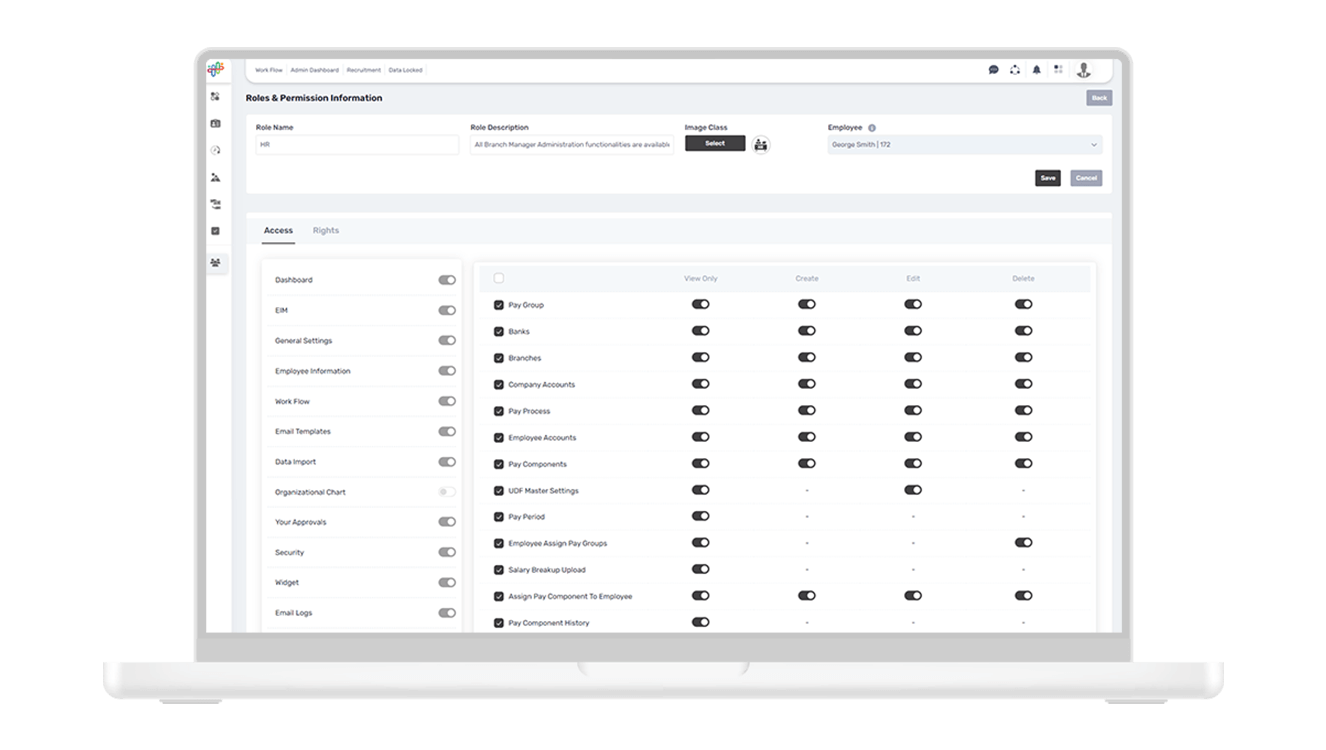 HR HUB Screenshots