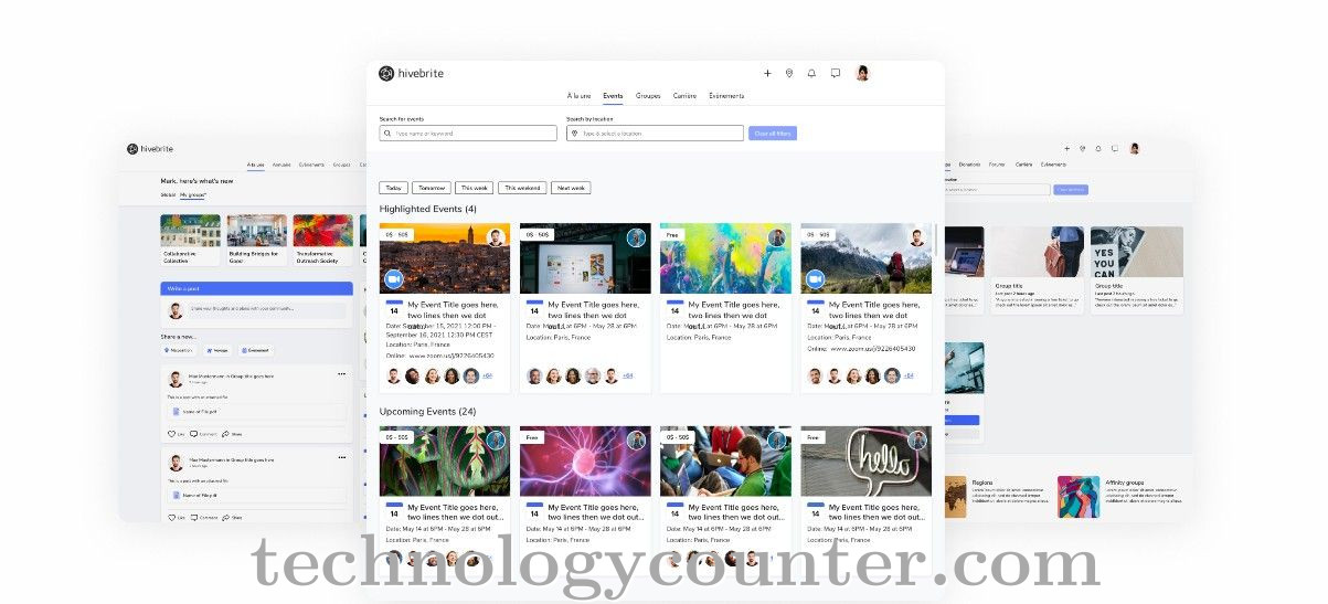 Hivebrite Screenshots