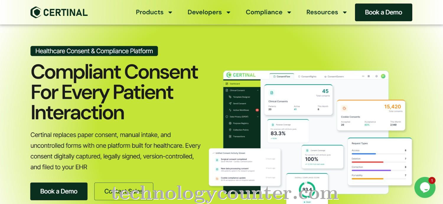 Certinal Screenshots