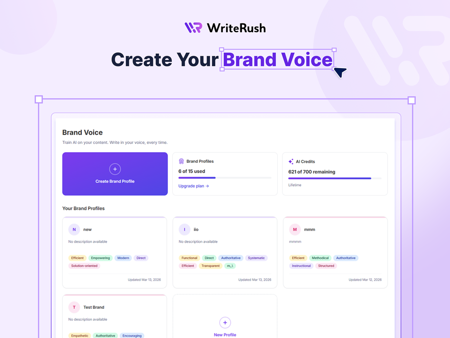 WriteRush Screenshots