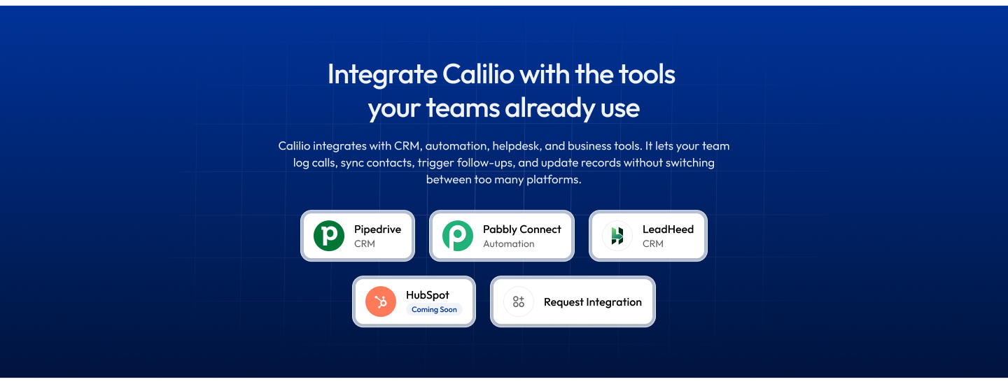 Calilio Screenshots