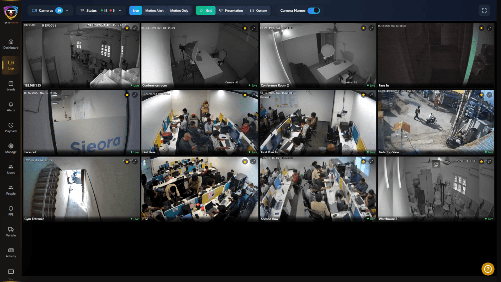 Tentovision Screenshots