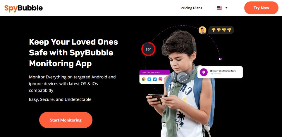 SpyBubble Screenshots