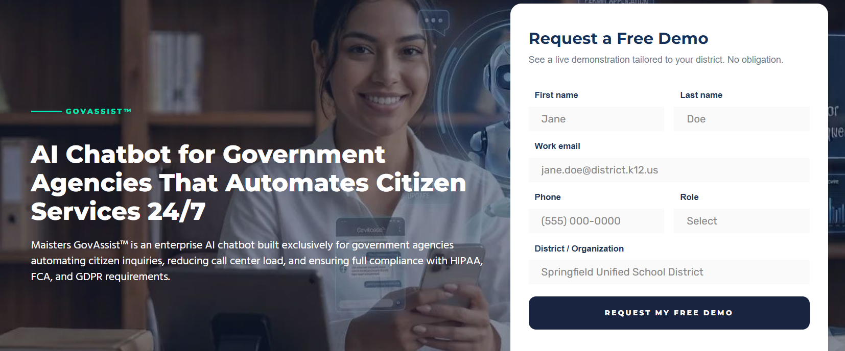 Maisters GovAssist Screenshots