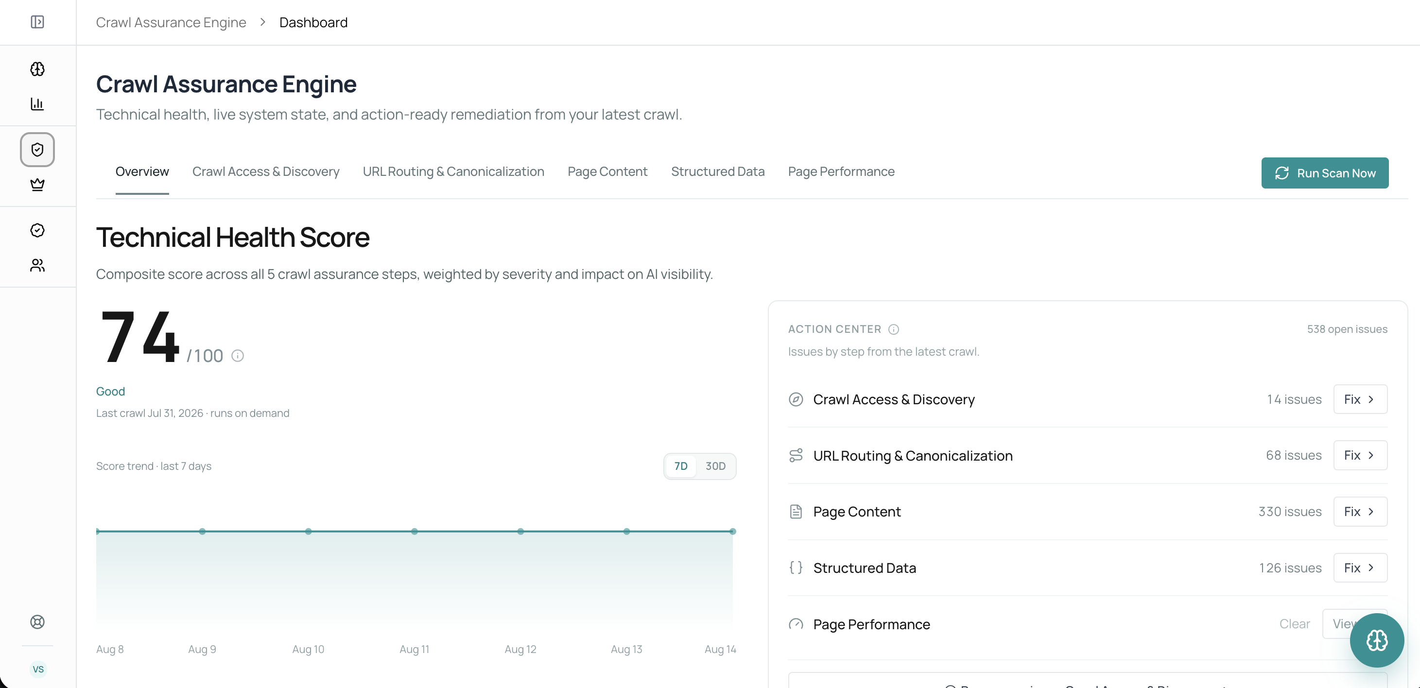 VisibilityStack Screenshots