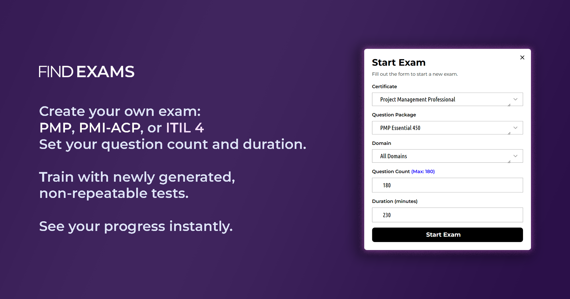 FindExams Screenshots