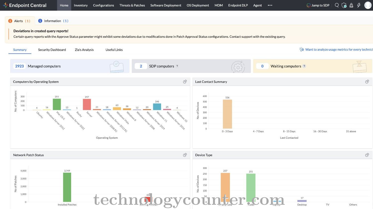 ManageEngine Endpoint Central Screenshots