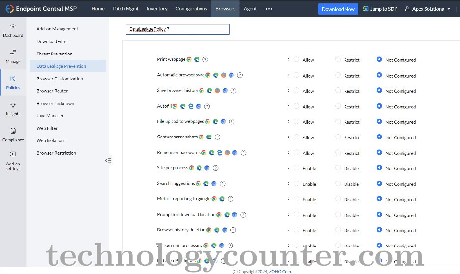 ManageEngine Endpoint Central MSP Screenshots