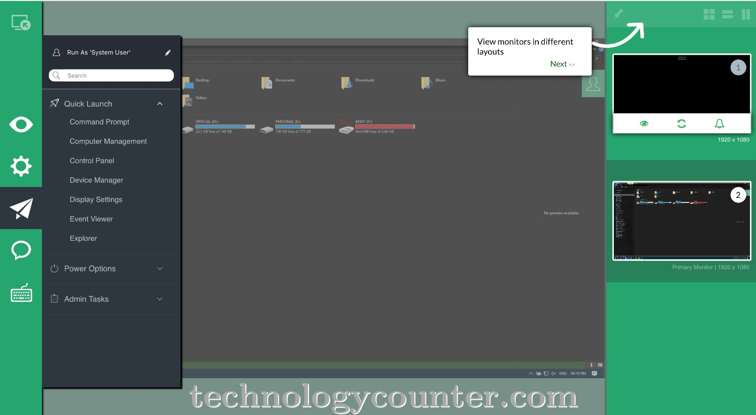 ManageEngine Remote Access Plus Screenshots