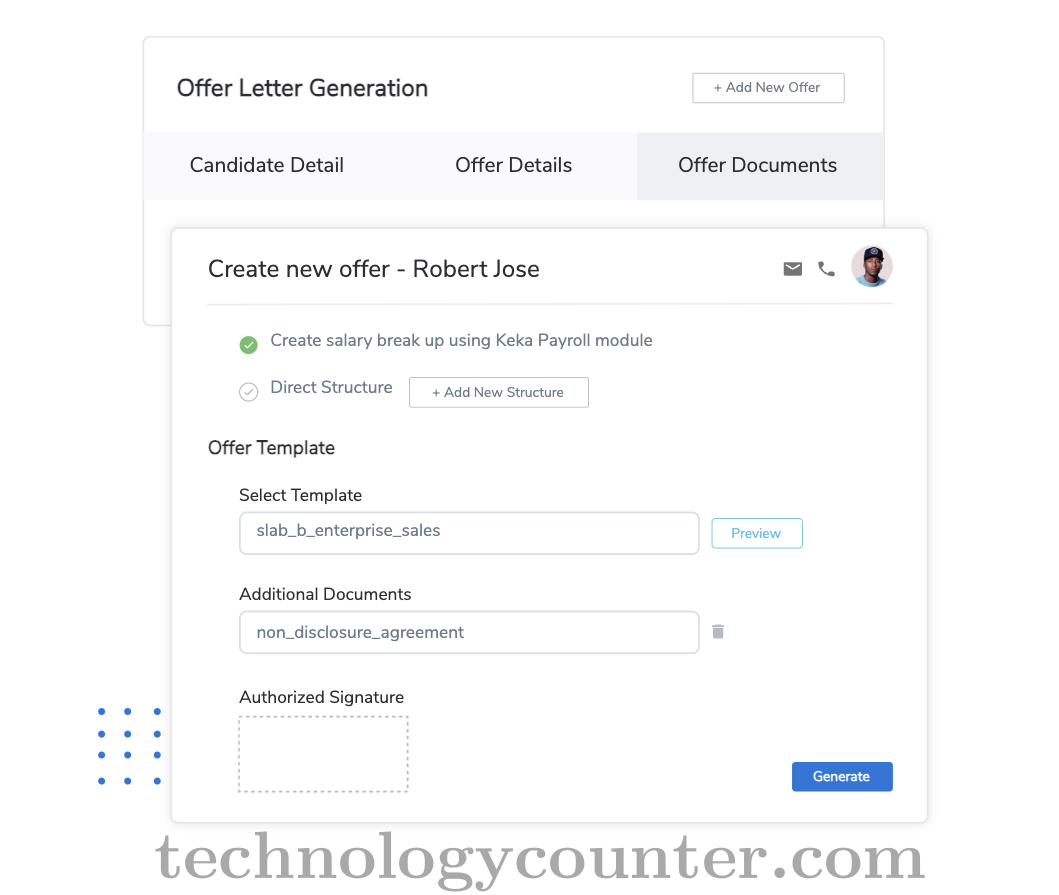 Keka Hire Screenshots