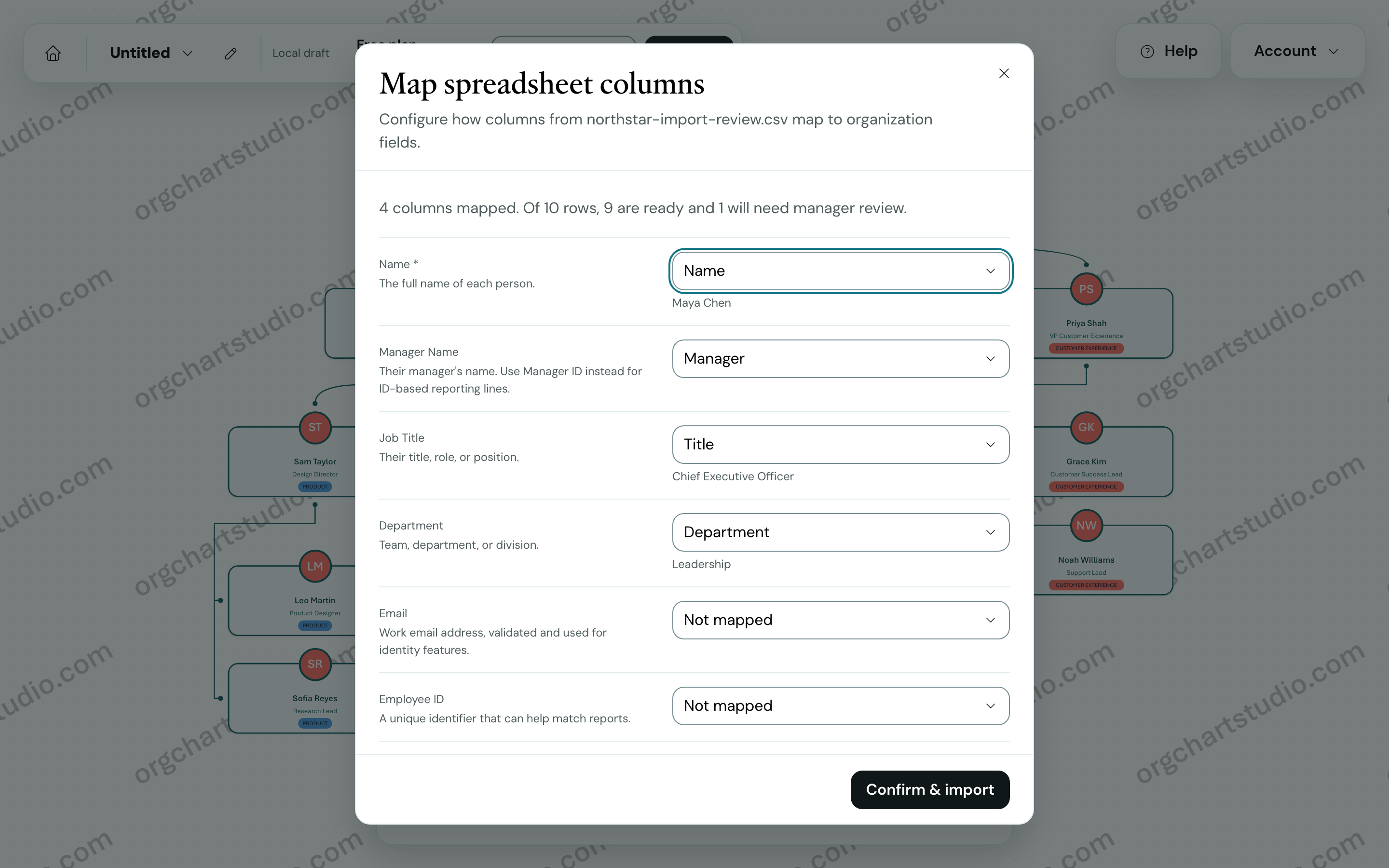 Org Chart Studio Screenshots