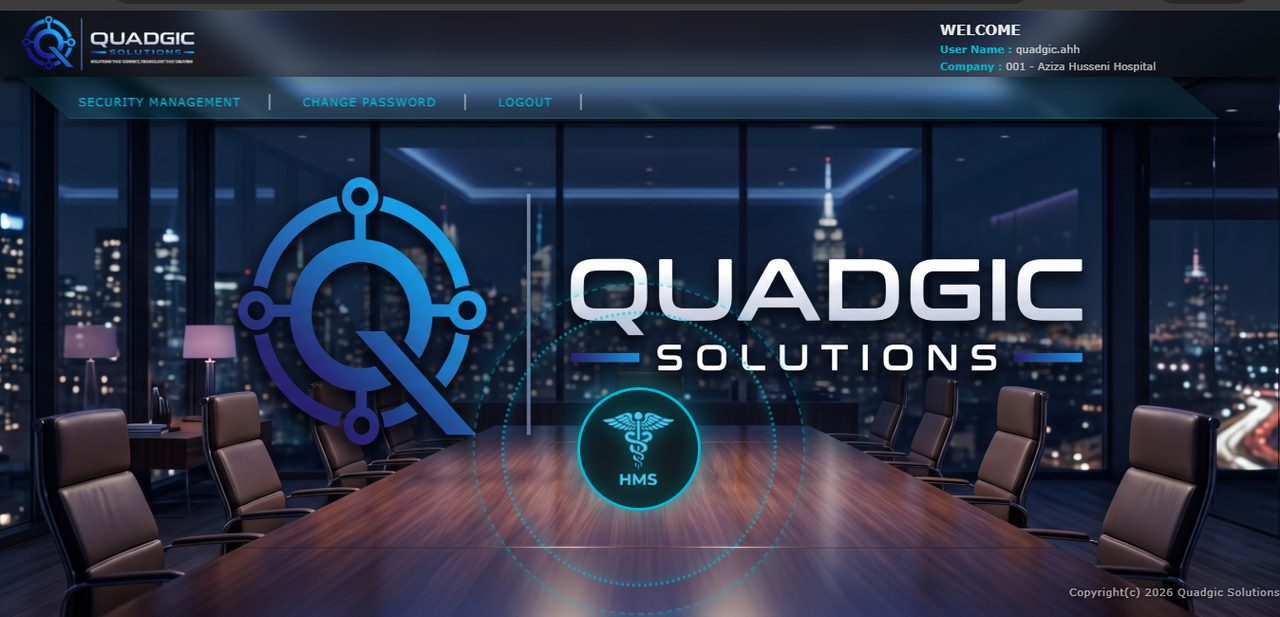 Quadgic HMS Screenshots
