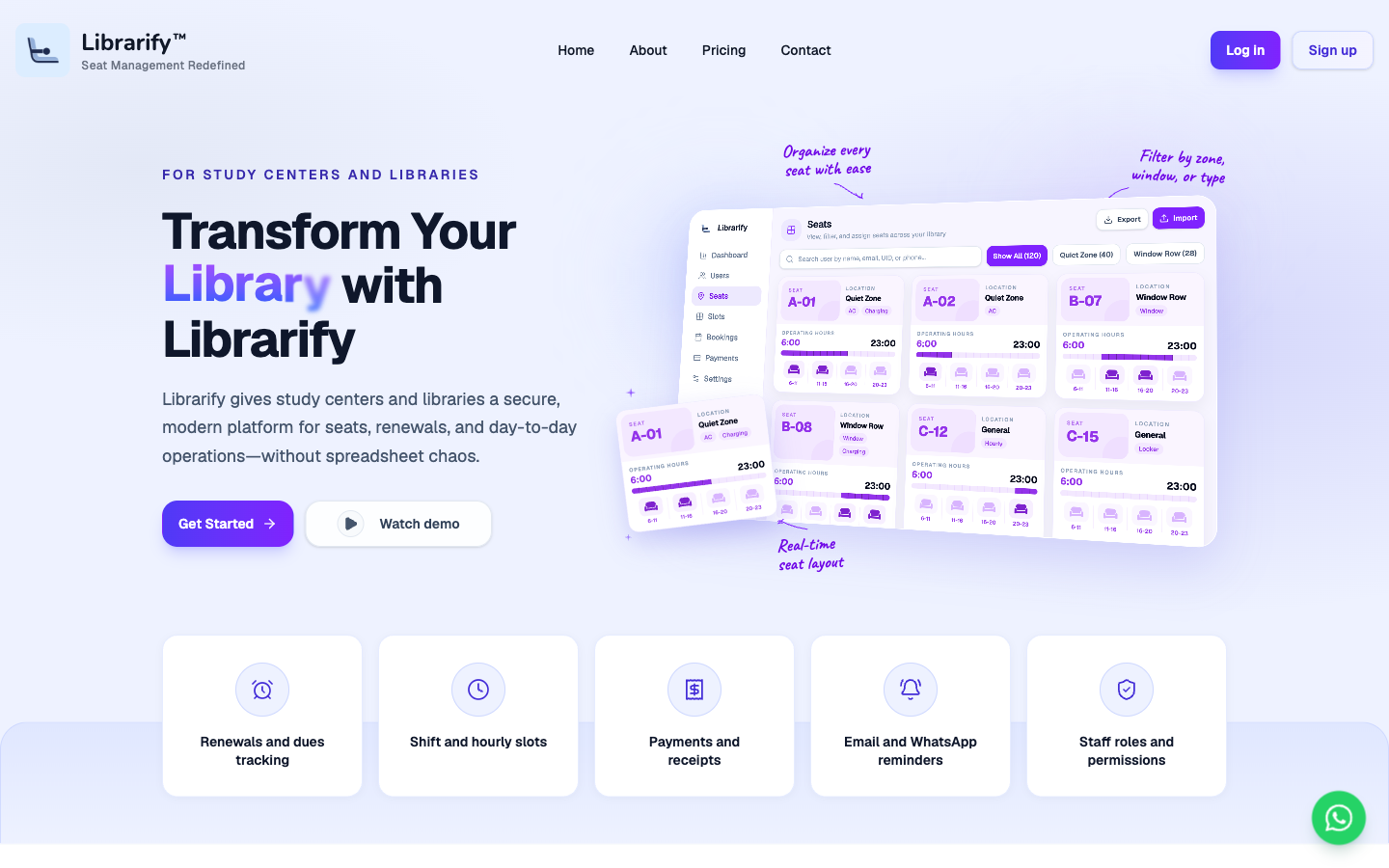 Librarify Screenshots