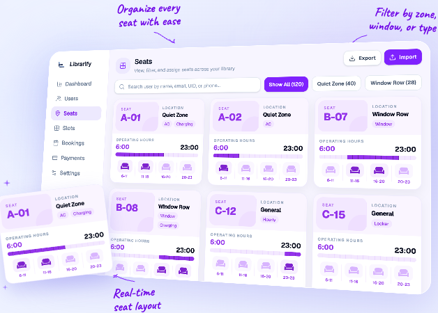 Librarify Screenshots