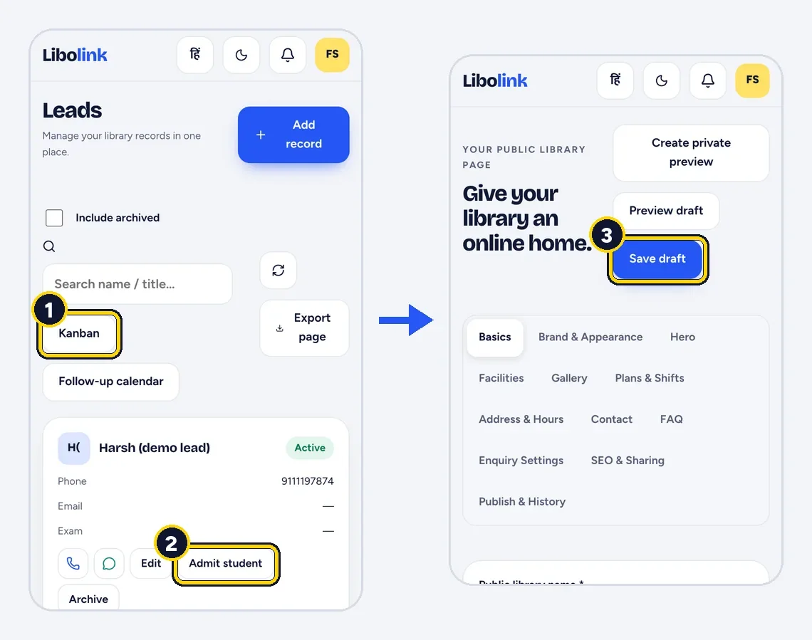 Libolink Screenshots