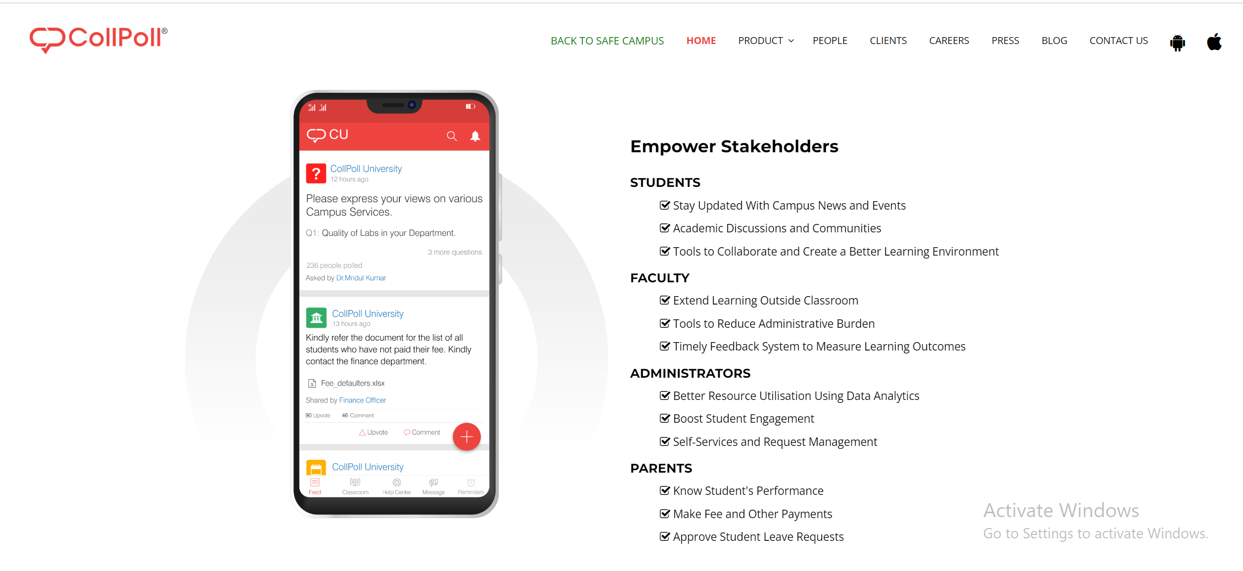 CollPoll Screenshots